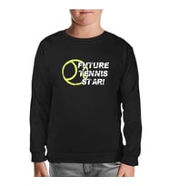 Tenis Star Future  Siyah Çocuk Sweatshirt