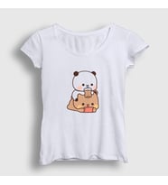 Presmono Kadın Beyaz Phone Sevgili Sevgililer Gunu Hediye Bubu Dudu T-Shirt 481483tt