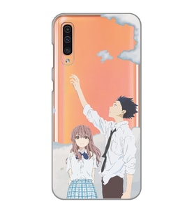 Samsung Galaxy A50 - A30S - A50S Uyumlu A Silent Voice Tasarımlı Şeffaf Telefon Kılıfı