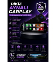 Dikiz Aynalı Gece Görüşlü Araç Kamerası Park Monitörlü