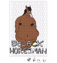 Bojack Horseman1 Puzzle 240 Parça Yapboz