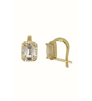 Cigold Taşlı Küpe 14 Ayar Altın 3.61 Gr OA-K101027055