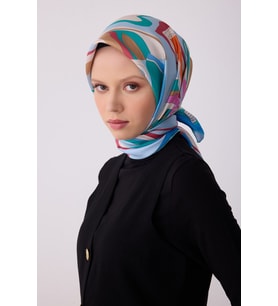 Belli 2026 Yaz Sezonu Twill İpek Eşarp 4318DTM 34