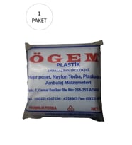 Bakkaliye Naylon Torba Yarımlık 14x27 cm 1 kg 1 Paket (Takriben 360 Adet)