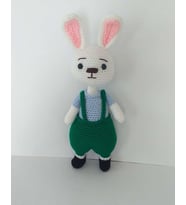 Pofidik Tavşan Amigurumi Organik Oyuncak