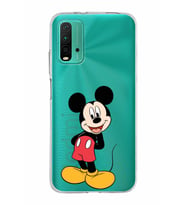 Xiaomi Poco M3 Uyumlu Kapak Mickey Mouse Tasarımlı Şeffaf Silikon Kılıf