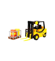 Sesli ve Işıklı Forklift ile Hayal Gücünü Zorla! (Sarı)