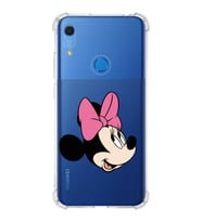 Huawei Y6s  Köşe Korumalı Antişok Kapak Minnie Mouse Tasarımlı Şeffaf  Kılıf