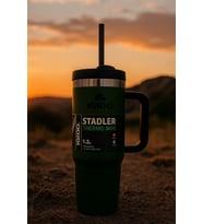 Igloo Stadler Çelik Thermo-Mug 1.2 Litre Haki-Siyah 12Saat Sıcak/18Saat Soğuk Saklama