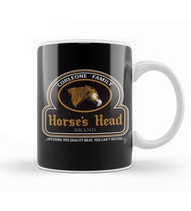 Mash Up Horse's Head Kupa Bardak Porselen
