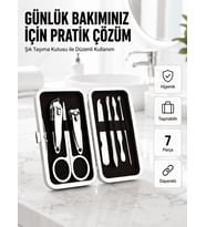 Taşınabilir Çantalı Çok Fonksiyonlu Bakım Seti