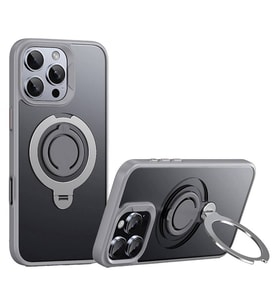 Joko Apple İphone 16 Pro Avatar 360 Dönen Magsafe Kapak - Titan Gri