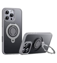 Joko Apple İphone 16 Pro Avatar 360 Dönen Magsafe Kapak - Titan Gri