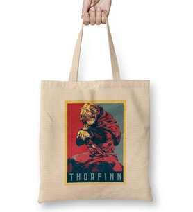 Vinland Saga Thorfinn Political Anime Manga Bez Çanta Uzun Saplı