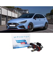 Hyundai i30 Led Xenon Kısa Far Ampulü H7 Ultimate 9500 Lumens Yeni Seri Beyaz 2020+