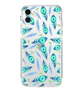 PrintiFy iPhone 11 ile Uyumlu Nazar Boncuğu 3 Baskılı Kamera Korumalı Şeffaf Silikon Kılıf