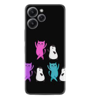Xiaomi Redmi 12 128 GB 4 GB Ram Kılıf Desenli Silikon Platinium Cat Dance 1824