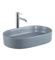 E-W1202MM Tezgah Üstü Lavabo Mat Mavi