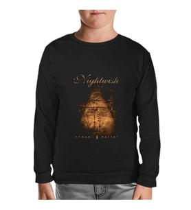 Nightwish - Natvr Siyah Çocuk Sweatshirt
