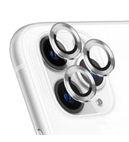 Microsonic Apple iPhone 11 Pro Max Tekli Kamera Lens Koruma Camı Gümüş