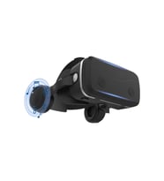 Scg15e Sanal Gerçeklik Gözlükleri 4.7-7 Inç Cep Telefonları Için Stereo Kulaklıklı - Siyah