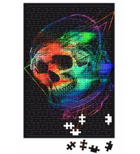 Skull Puzzle 240 Parça Yapboz