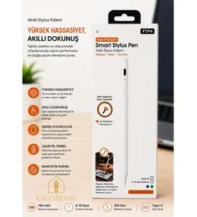 Kalemhane Şarjlı Smart Stylus Pen (Akıllı Stylus Kalem)