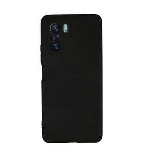 Xiaomi Poco F3 Kılıf Nano içi Kadife Silikon - Siyah