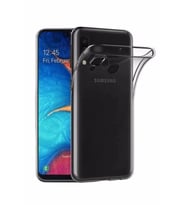 Samsung A20 Şeffaf Tıpalı Kamera Korumalı Lüx Silikon Kılıf