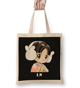 Stray Kids Hyunjin Chibi Bez Çanta Uzun Saplı