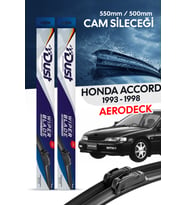 Honda Accord aerodeck Silecek Takımı 1993-1998 Uyumlu 550MM/500MM