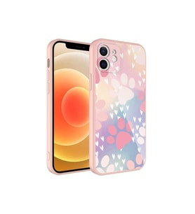 Apple iPhone 11 Uyumlu Kılıf Kamera Korumalı Desenli Sert Silikon Zore Epoksi Kapak (Model 4)