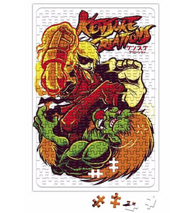 Street Fighter Atari Puzzle 240 Parça Yapboz