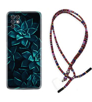 INFINIX Note 11 Pro Note 10 Hot 9 Play Kılıf Boyun Asklı Rasta Silikon Mistik Çiçekler 1650