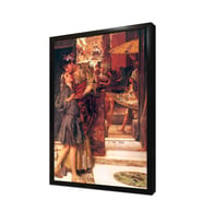 Lawrance Alma Tadema Çerçeveli Mdf Tablo