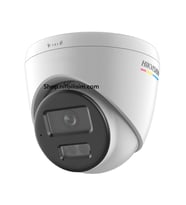 Hikvision DS-2CD1347G2H-LIUF 4mp 2.8mm Sabit Lens ColorVu H.265+ Dahili Mikrofon IR Bullet IP Kamera (Beyaz)