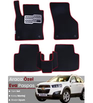 CHEVROLET CAPTİVA (2011-2015) Uyumlu EVA Paspas Tam Set–Araca Özel,Su Geçirmez,Kolay Montaj