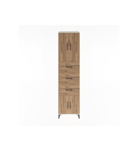 Hyperion Dolap 2 Raflı 3 Çekmeceli 4 Kapaklı 60x44x243 Aytaşı-Çam