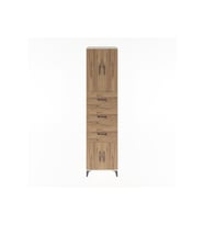 Hyperion Dolap 2 Raflı 3 Çekmeceli 4 Kapaklı 60x44x243 Aytaşı-Çam
