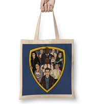 Brooklyn Nine Nine Art The Cast Bez Çanta Uzun Saplı