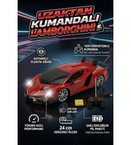 Uzaktan Kumandalı Şarjlı Araba 24 cm Işıklı Ferrari & Lamborghini Model Full Fonksiyonlu Oyuncak