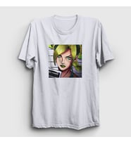 Presmono Unisex Beyaz Jolyne Cujoh Anime Jojo T-Shirt 321560tt