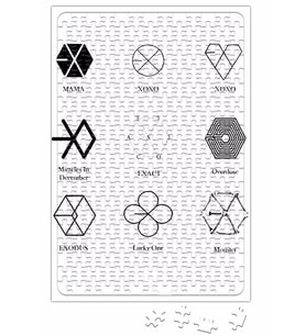 Logo Exo Puzzle 240 Parça Yapboz