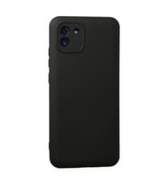 Samsung Galaxy A03 Kılıf Nano İçi Kadife Silikon - Siyah
