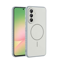 Coverzone Samsung Galaxy A16 ?le Uyumlu Kamera Lens Korumal? K?l?f Magsafe Uyumlu Kablosuz ?arj �zellikli Tea Silikon Telefon K?l?f? Siyah