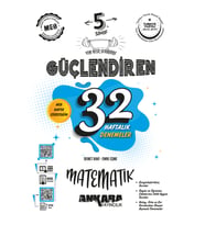 kitabın başkenti ankara yayıncılık 2025-2026 Müfredat Ankara Yayıncılık 5. Sınıf Güçlendiren 32 Haftalık Matematik Kazanım Denemeleri (Çok Renkli)