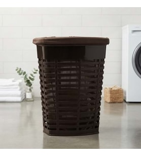 PALM KİRLİ ÇAMAŞIR SEPETİ KAHVERENGİ -100685