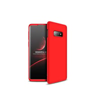 Samsung Galaxy S10E Uyumlu Kılıf Zore Ays Kapak (Kırmızı)