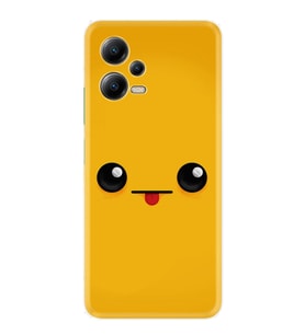 Xiaomi Poco X5 5g Kılıf Resimli Desenli Silikon Platinium Series Yellow Sweet 1817