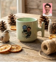 Kişiye Özel Karikatürlü Erkek Yazılım Mühendisi T Pastel Kupa Mühendisler Günü Hediyesi